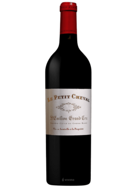 Château Cheval Blanc Château Cheval Blanc Le Petit Cheval Saint-Émilion Grand Cru 2021
