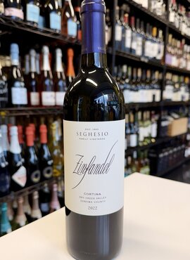 Seghesio Family Vineyards Zinfandel Cortina 2022 750ml