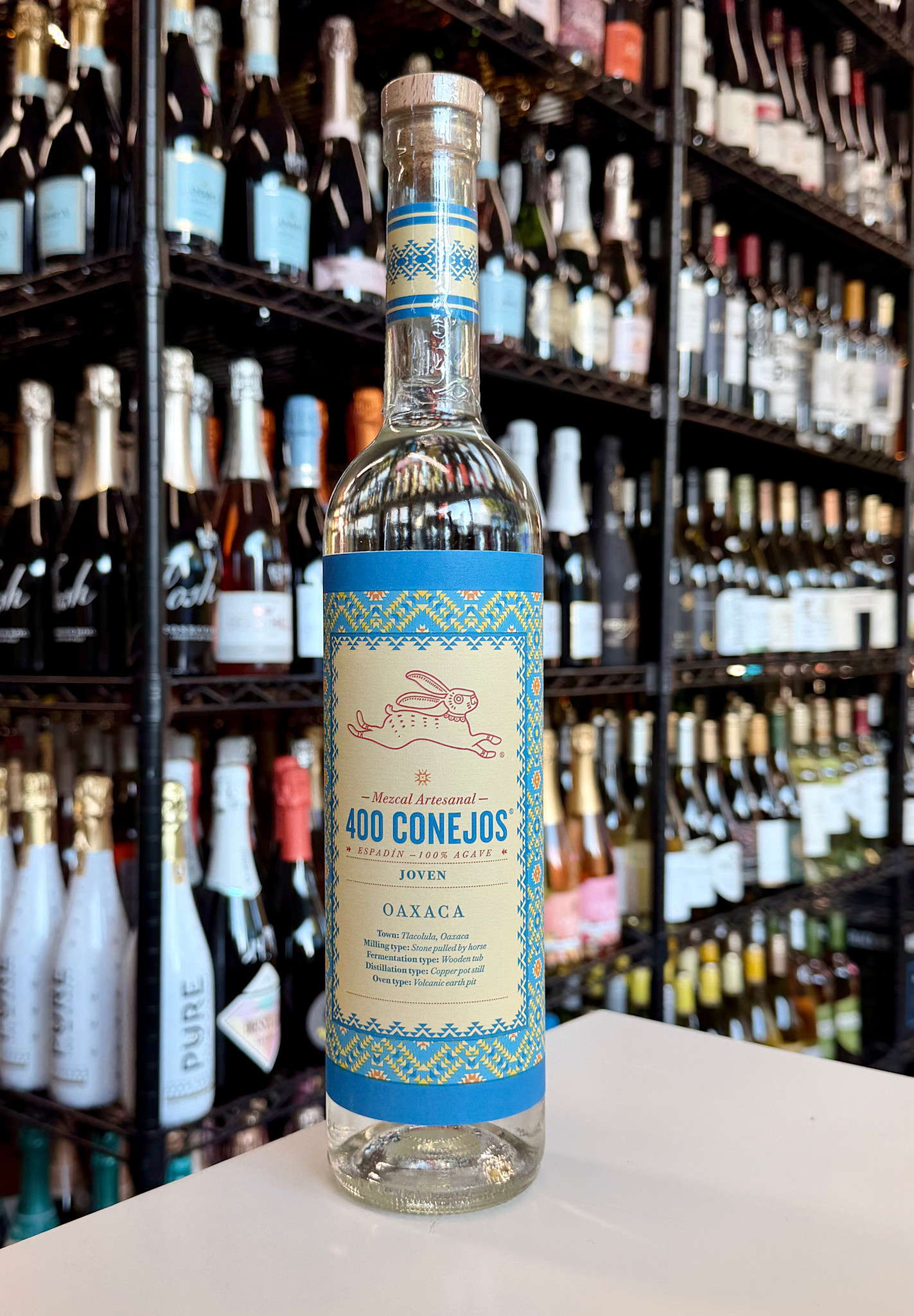 400 Conejos Espadín Joven Mezcal 750ml