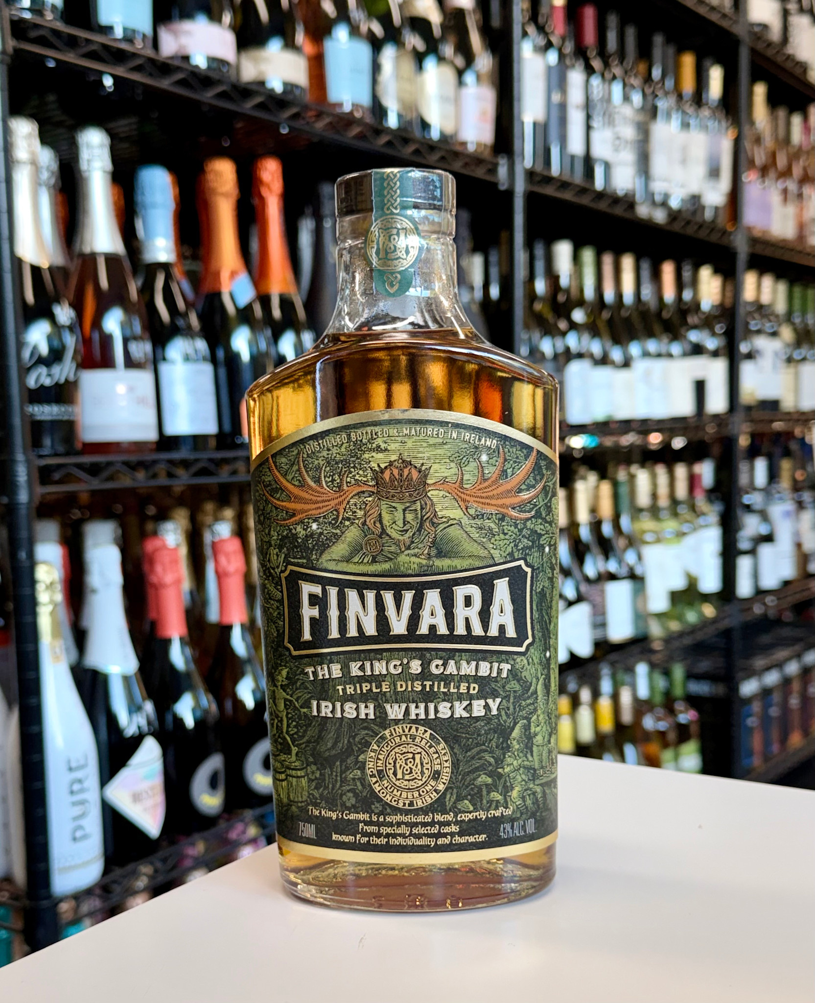 Finvara The King's Gambit Irish Whiskey 750ml