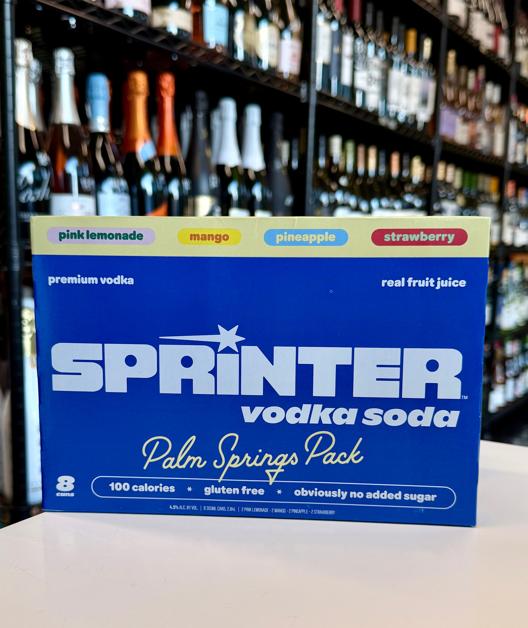 Sprinter Vodka Soda Palm Spring 8 - Pack 355ml