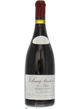 Domaine Leroy Domaine Leroy Volnay Santenots du Milieu 1999