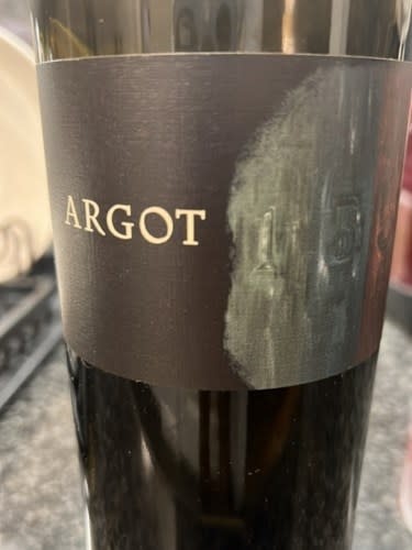Argot Bonny's Vineyard 1555 Cabernet Sauvignon 2019
