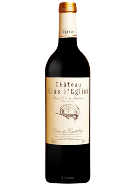 Chateau Clos l'Eglise Côtes de Castillon 2005