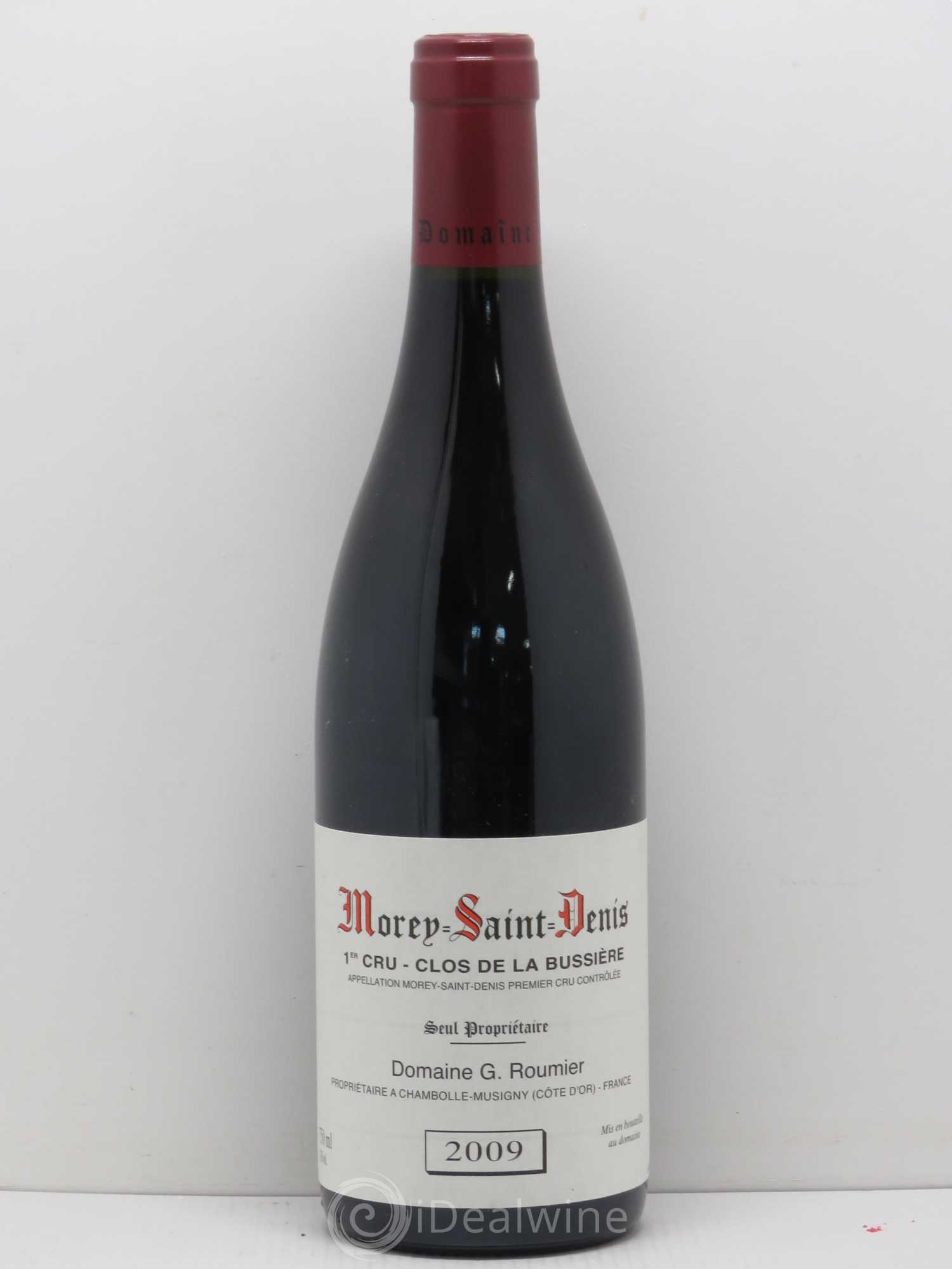 Domaine G. Roumier Morey-Saint-Denis Premier Cru Clos de La Bussière 2010