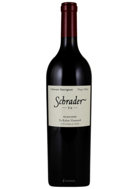 Schrader Schrader Cabernet Sauvignon T6 Beckstoffer to Kalon Vineyard 2017