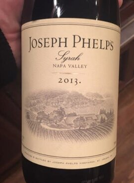 Joseph Phelps Vineyards Syrah 2013