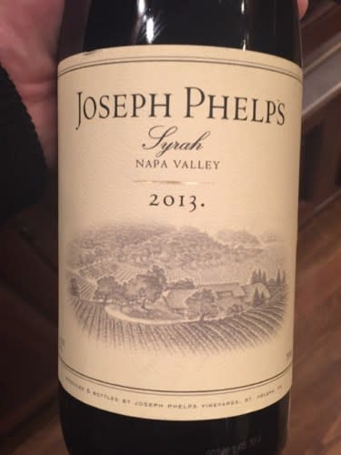 Joseph Phelps Vineyards Syrah 2013