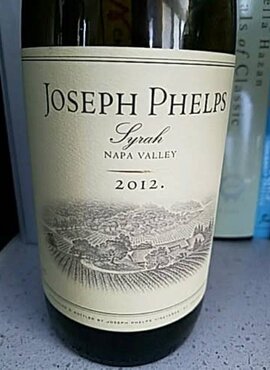 Joseph Phelps Vineyards Syrah 2012