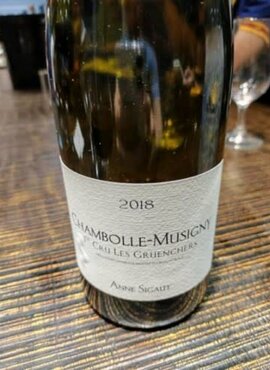 Domaine Anne et Herve Sigaut Chambolle-Musigny 1er Cru 'Les Gruenchers' 2019