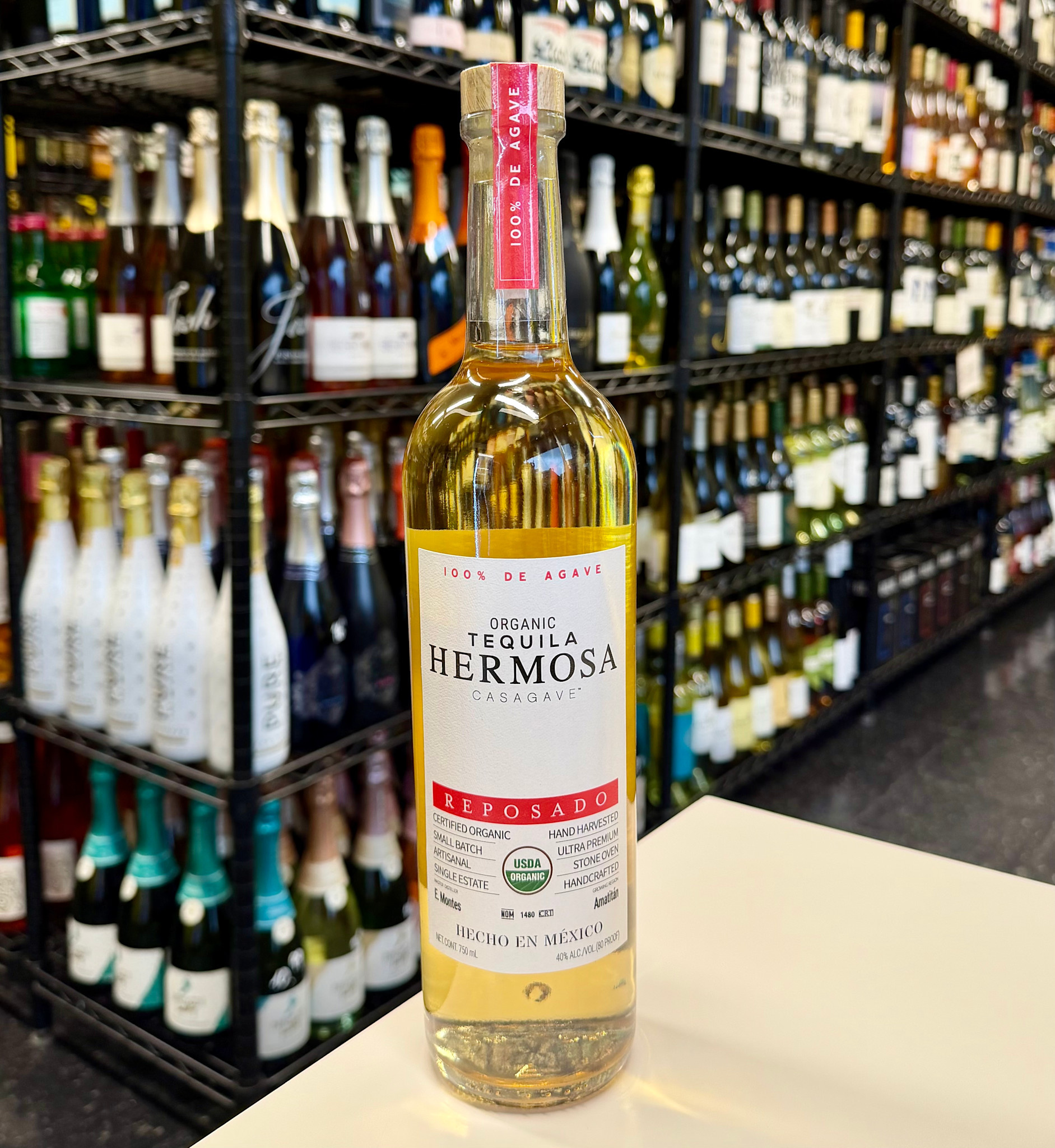 Hermosa Organic Reposado Tequila 750ml