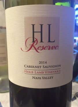 Herb Lamb Vineyards HL Reserve Cabernet Sauvignon 2011