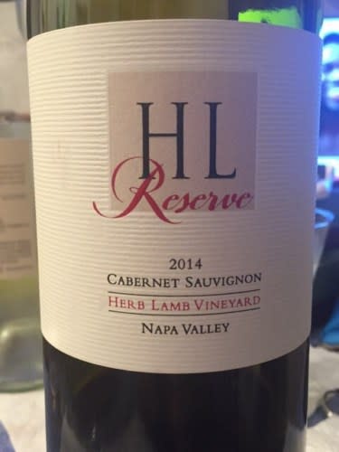 Herb Lamb Vineyards HL Reserve Cabernet Sauvignon 2011