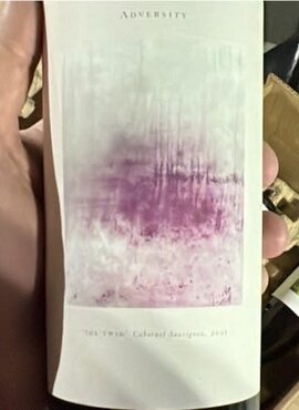 Adversity Cellars The Twin Cabernet Sauvignon 2021