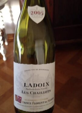 Prince Florent de Mérode Ladoix 'Les Chaillots' 2005