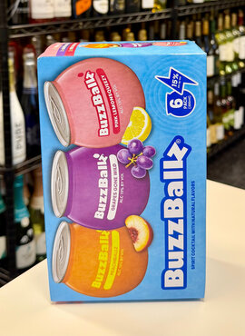 BuzzBallz 6 Pack Cocktails 200ml