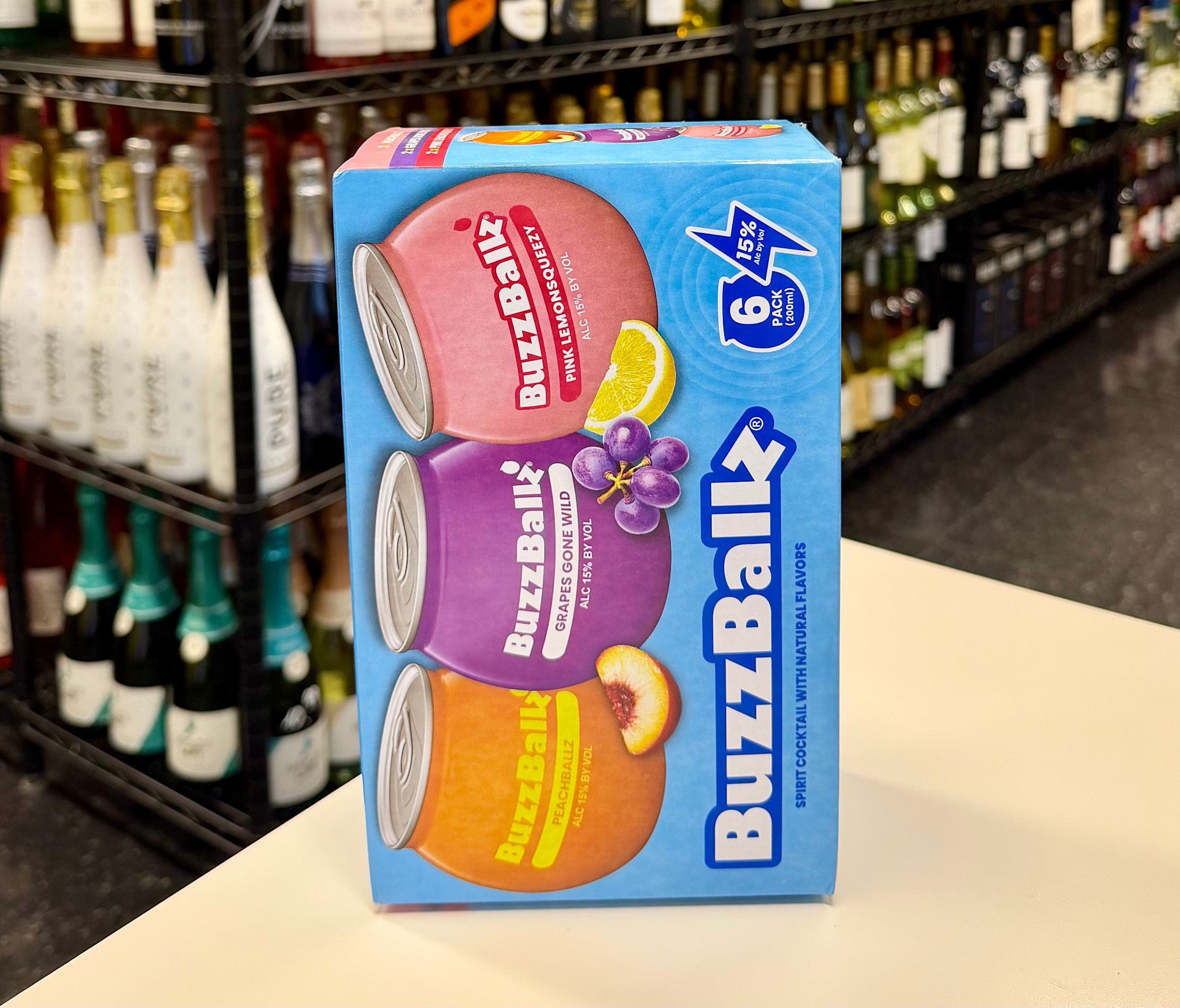 BuzzBallz 6 Pack Cocktails 200ml
