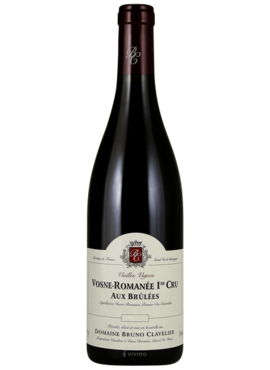 Domaine Bruno Clavelier Vieilles Vignes Vosne-Romanée 1er Cru 'Aux Brulées' 2021