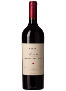Rudd Cabernet Sauvignon Estate Grown 2018