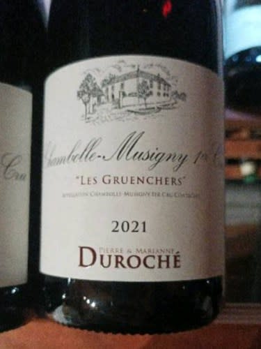 Domaine Duroché Chambolle-Musigny 1er Cru 'Les Gruenchers' 2021