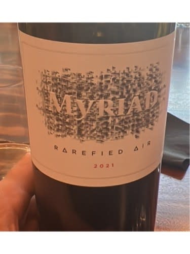 Myriad Rarefied Air Cabernet Sauvignon 2022