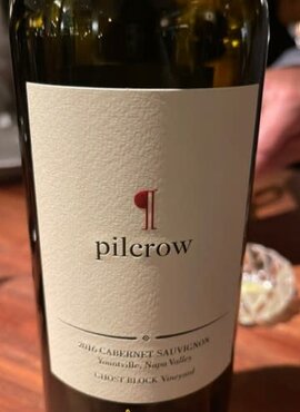Pilcrow Ghost Block Vineyard Cabernet Sauvignon 2022