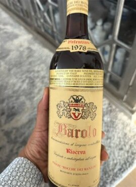 Rocche dei Manzoni Barolo Riserva 1978