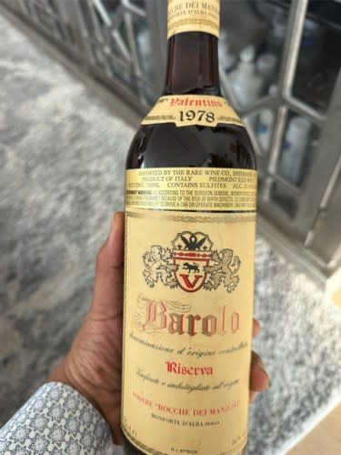 Rocche dei Manzoni Barolo Riserva 1978