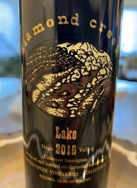 Diamond Creek Lake Vineyard Cabernet Sauvignon 2016
