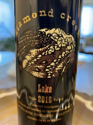 Diamond Creek Lake Vineyard Cabernet Sauvignon 2016