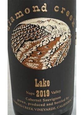 Diamond Creek Lake Vineyard Cabernet Sauvignon 2019