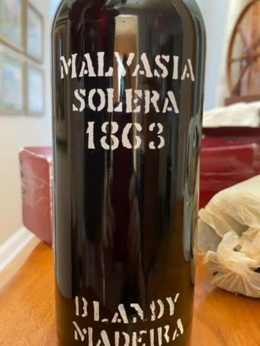 Blandy's Madeira Solera 1863 Malvasia Madeira N.V.