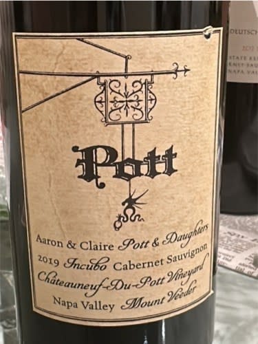 Pott Wines Incubo 2019