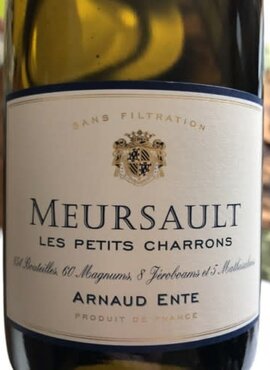 Arnaud Ente Meursault 'Les Petits Charrons' 2018