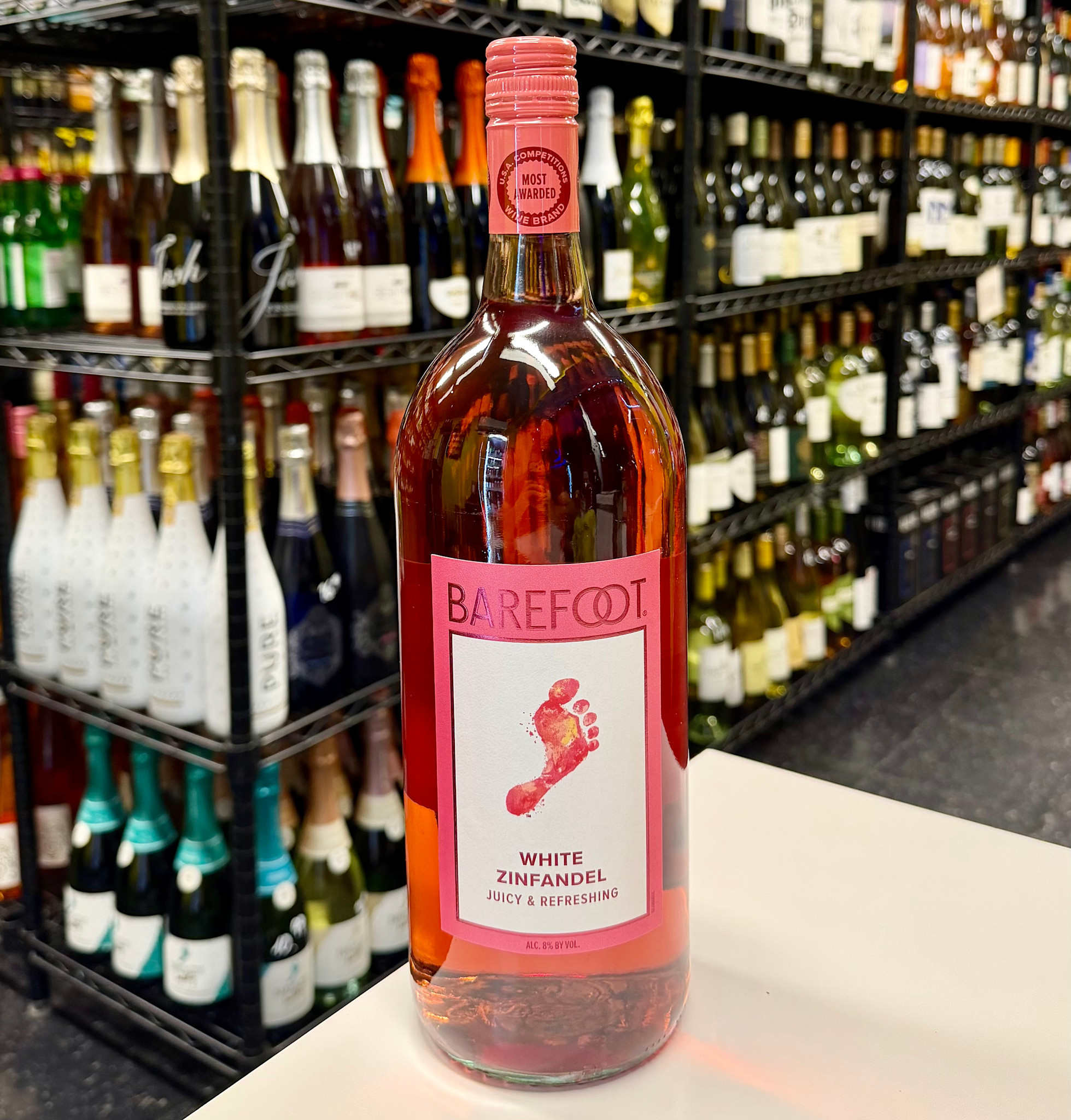 Barefoot Barefoot White Zinfandel NV 1.5L