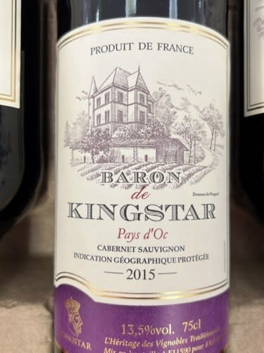 Baron De Kingstar Cabernet Sauvignon 2022