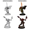 D&D Unpainted Minis - Dragonborn Fighter (Female)