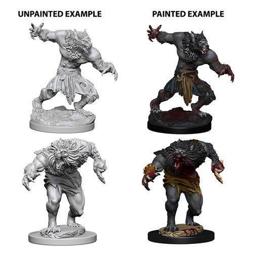 D&D Unpainted Minis - Werewolves