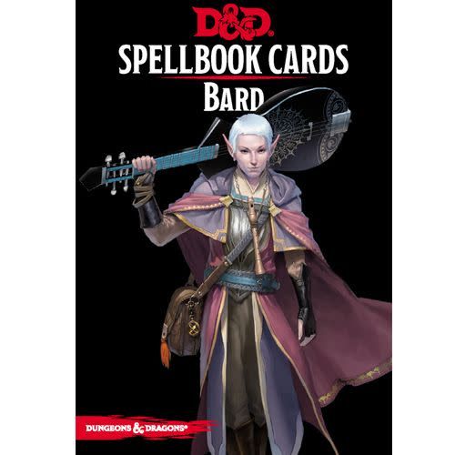 Updated Spellbook Cards - Bard Deck