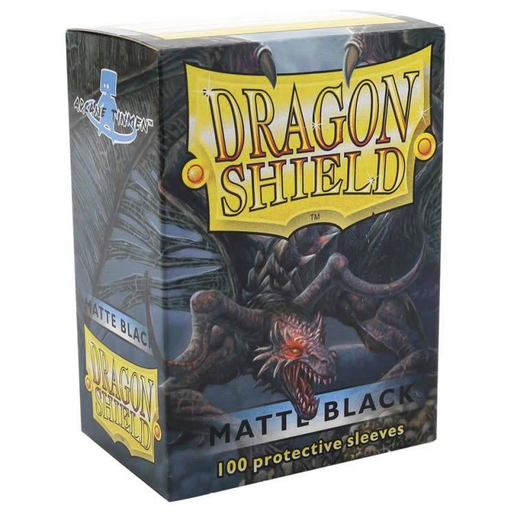 Dragon Shield - 63mm X 88mm - Standard Matte - Black 100 ct.