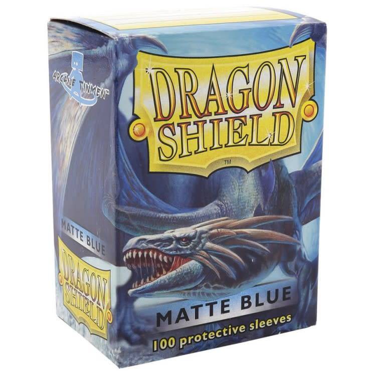 Dragon Shield - 63mm X 88mm - Standard Matte - Blue 100 ct.