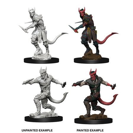 D&D Unpainted Minis - Tiefling Rogue (Male)