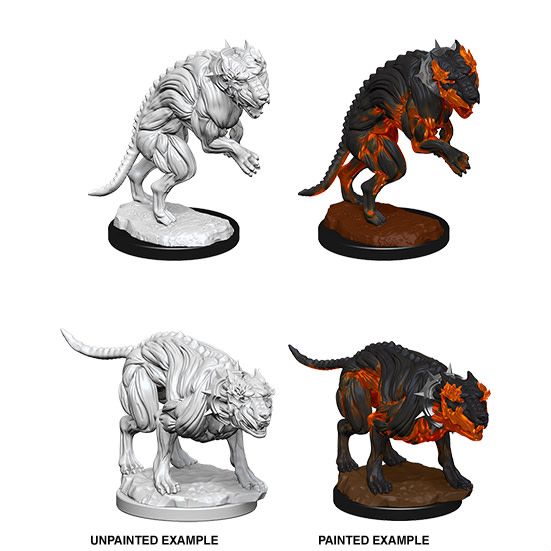 Pathfinder Battles Unpainted Minis - Hell Hounds