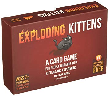 Exploding Kittens card game