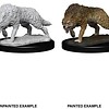 Pathfinder Battles Unpainted Minis - Timber Wolf
