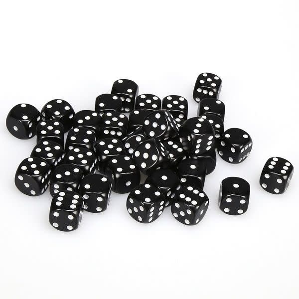 CHX 25808 Opaque Black w/White D6