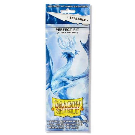 Dragon Shield - 63mm X 88mm - Perfect Fit Sealable - Clear 100 ct.