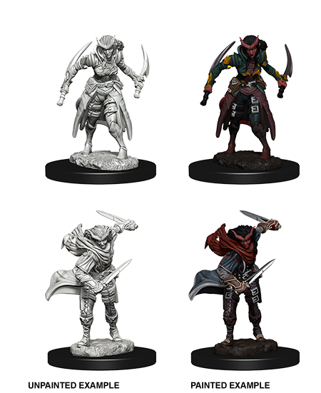 D&D Unpainted Minis - Tiefling Rogue (Female)