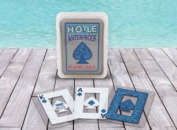 Hoyle Playing Cards - Clear Waterproof Deck