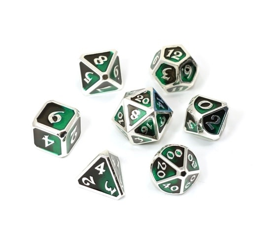 Die Hard Metal Rpg Dice Set Dark Arts Blight Rain City Games